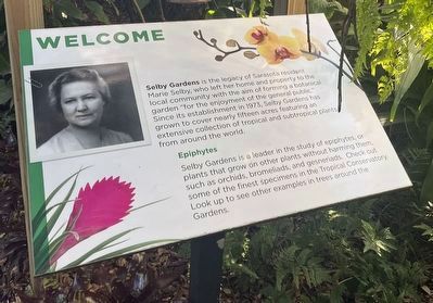 Selby Gardens Marker image. Click for full size.
