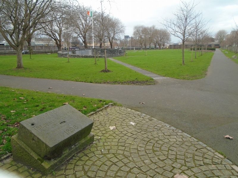 Theobald Wolfe Tone Marker. Click for full size. Theobald Wolfe Tone Marker image. Click for full size.