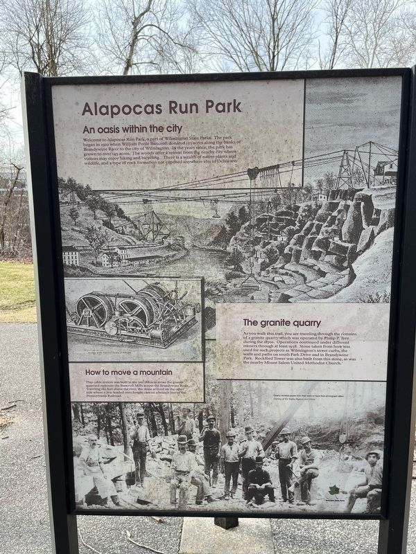 Alapocas Run Park Marker image. Click for full size.