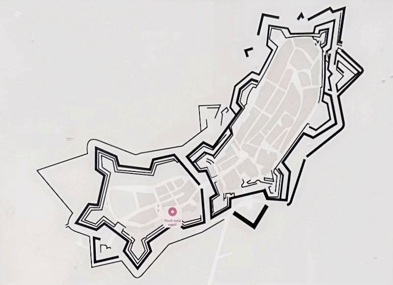 Marker detail: fortress outline image. Click for full size.