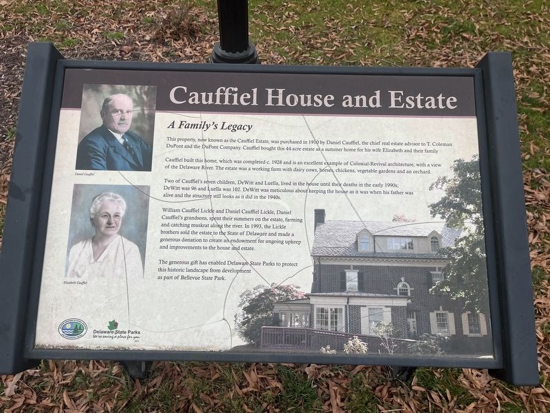 Cauffiel House and Estate Marker image. Click for full size.