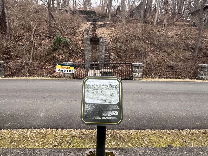 Transmitting Power With Line Shafts and Gears Marker image. Click for full size.