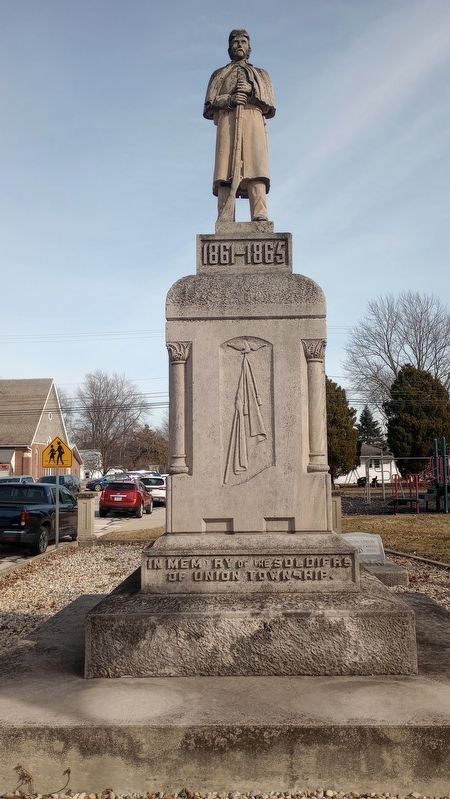 Union Township Civil War Memorial Marker image. Click for full size.