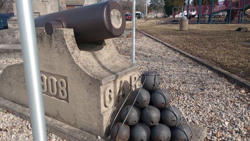 Union Township Civil War Memorial image. Click for full size.