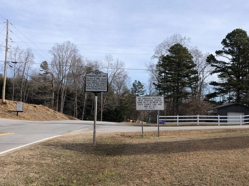Overmountain Men Marker image. Click for full size.