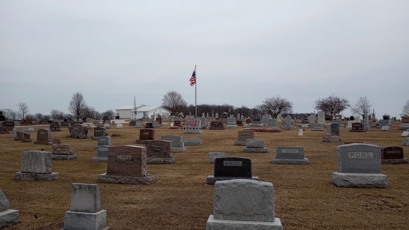 Saint Elizabeth Cemetery Veterans Memorial image. Click for full size.