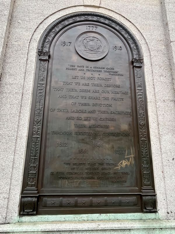 Washington Street Bridge Marker image. Click for full size.