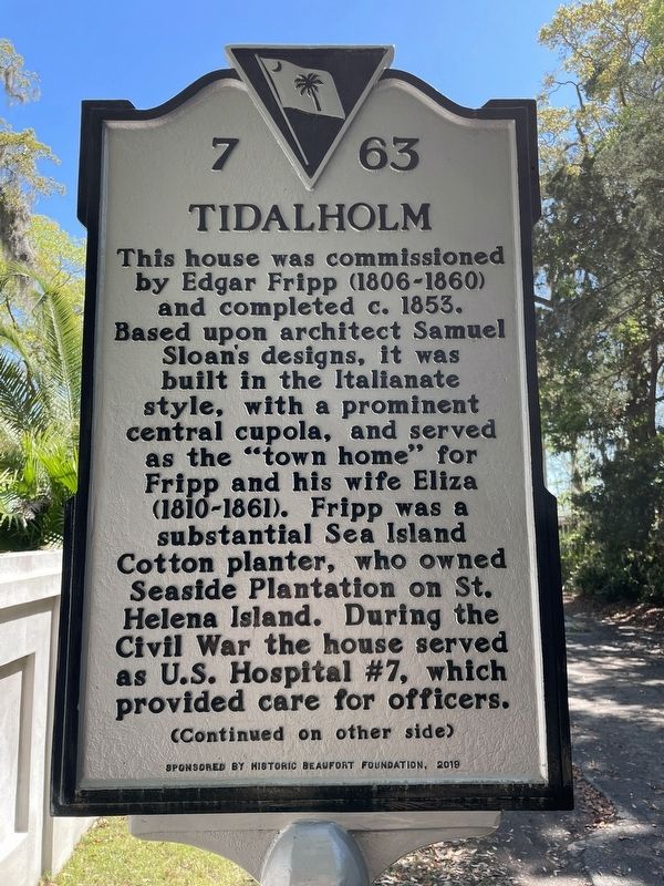 Tidalholm Marker, Side One image. Click for full size.