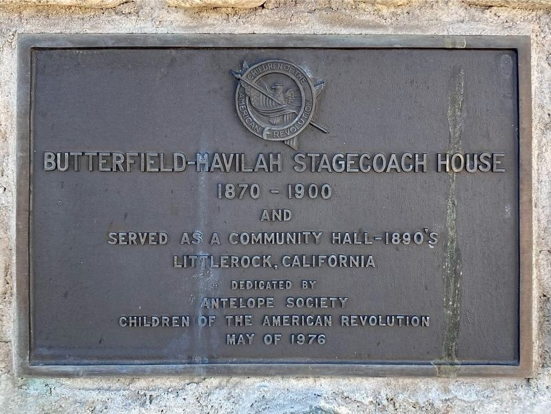 Stagecoach House Marker image. Click for full size.