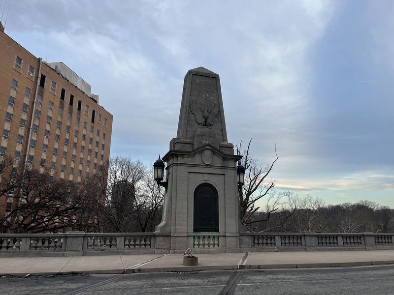 Washington Street Bridge Marker image. Click for full size.