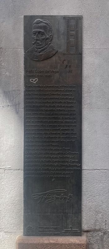 Felix Lopé de Vega Marker. Click for full size. Felix Lopé de Vega Marker image. Click for full size.