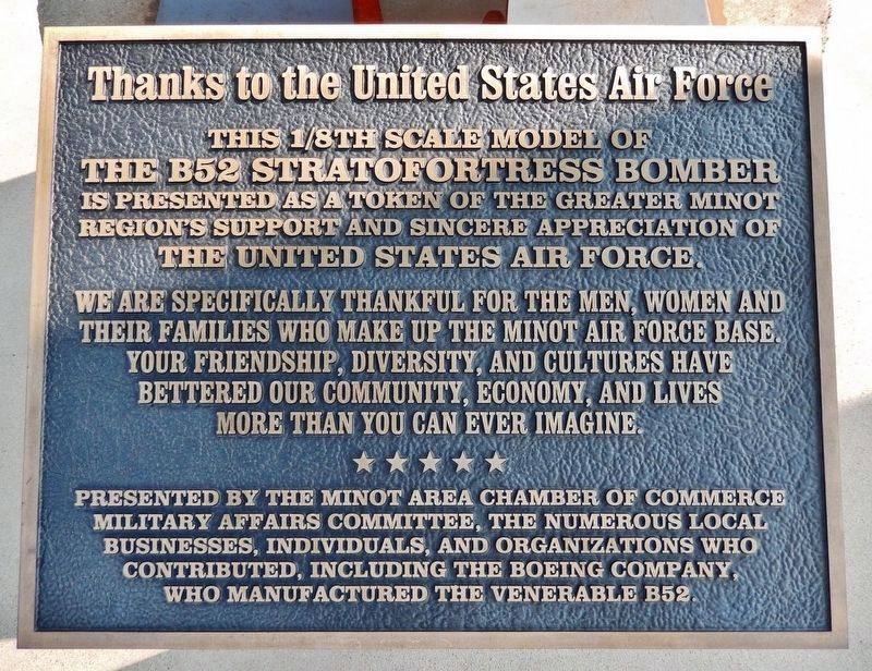 Thanks to the United States Air Force Marker image. Click for full size.