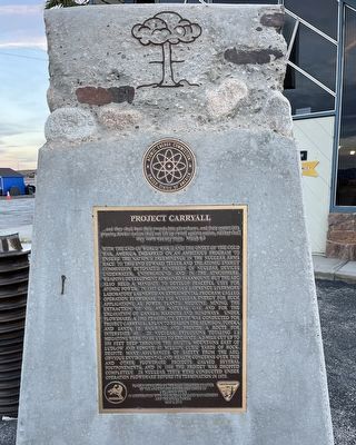 Project Carryall Marker. Click for full size. Project Carryall Marker image. Click for full size.