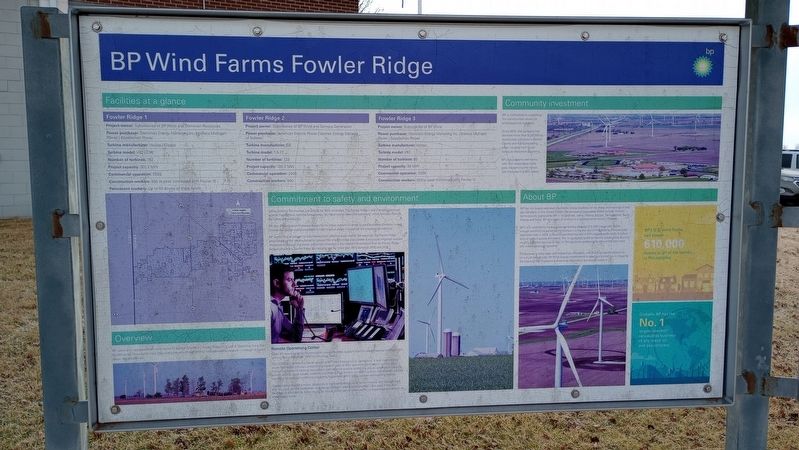Benton County Wind Corridor Kiosk Marker. Click for full size. Benton County Wind Corridor Kiosk Marker image. Click for full size.