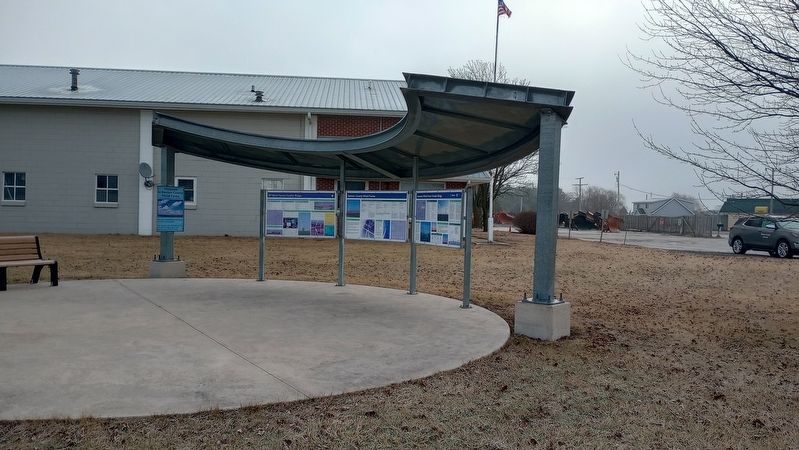 Benton County Wind Corridor Kiosk Marker. Click for full size. Benton County Wind Corridor Kiosk Marker image. Click for full size.