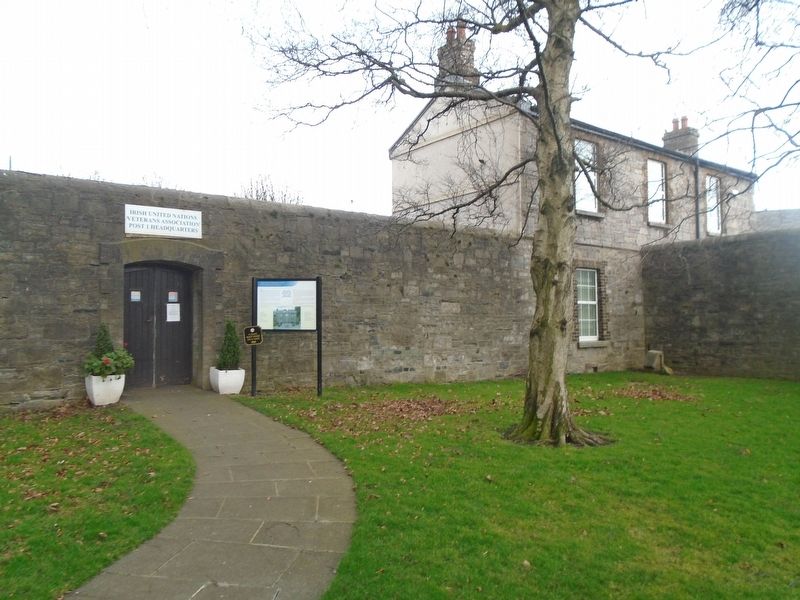 IUNVA House and memorial / Teach agus Cuimneachan CÉINA Marker. Click for full size. IUNVA House and memorial / Teach agus Cuimneachan CÉINA Marker image. Click for full size.