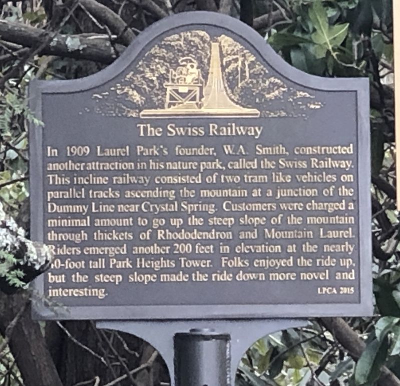 The Swiss Railway Marker image. Click for full size.