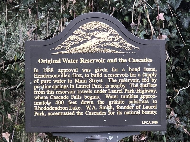Original Water Reservoir and the Cascades Marker image. Click for full size.