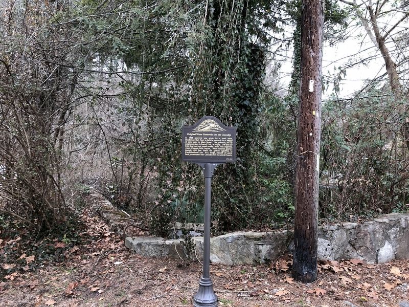 Original Water Reservoir and the Cascades Marker image. Click for full size.