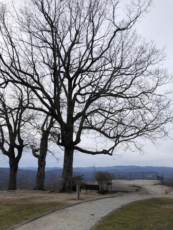 The Legend of Jump Off Rock Marker image. Click for full size.