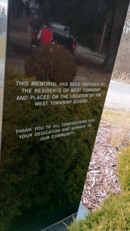 Plymouth Firemans Memorial image. Click for full size.