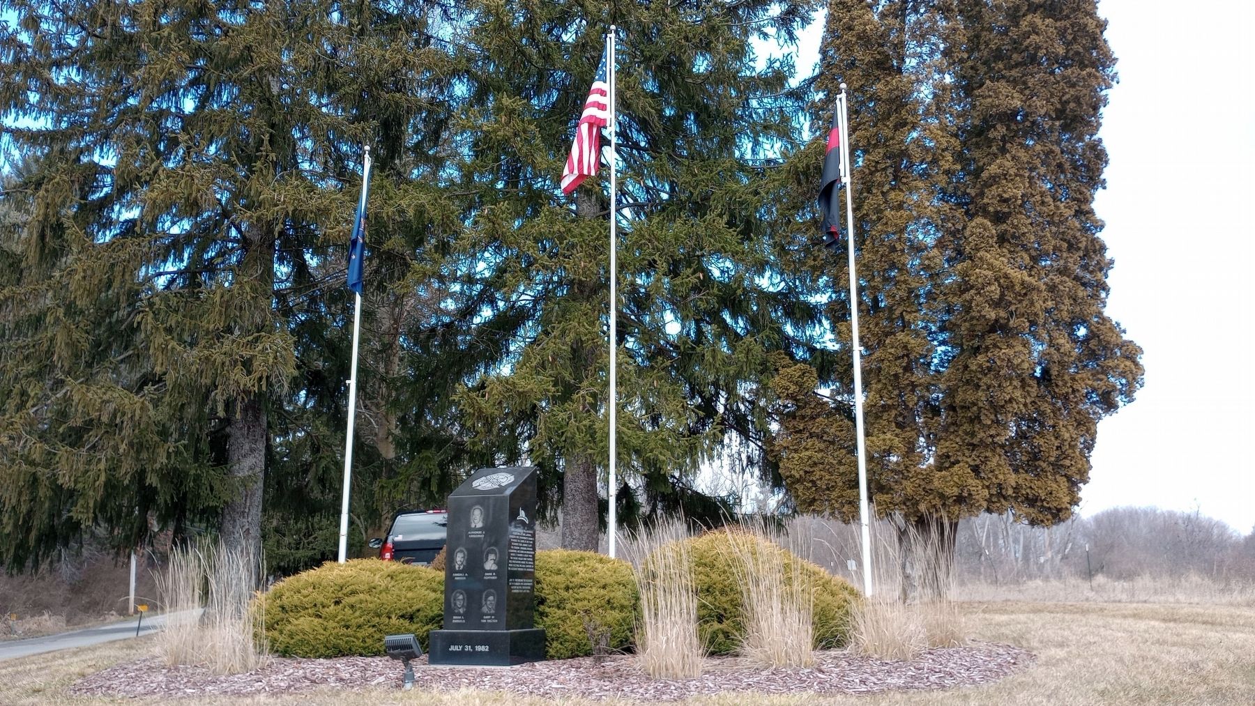 Plymouth Firemans Memorial image. Click for full size.