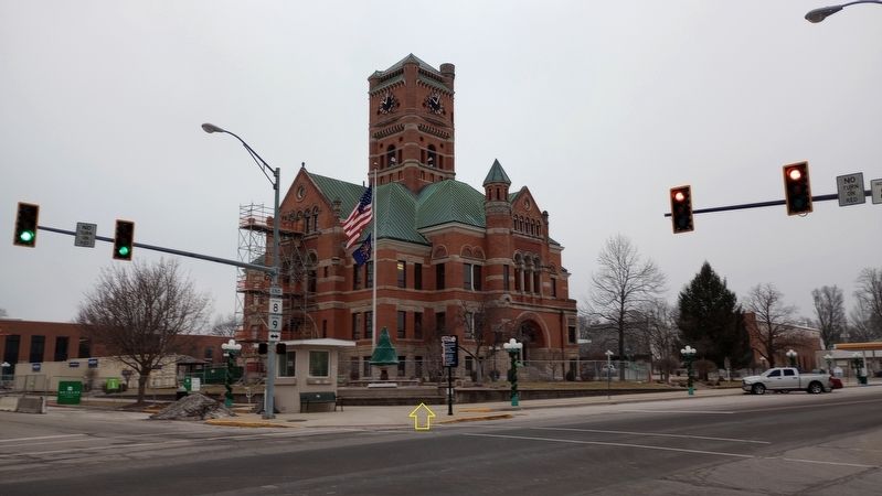 Noble County Courthouse. Click for full size. Noble County Courthouse image. Click for full size.