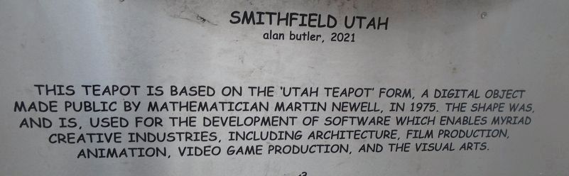 Smithfield Utah Marker (English). Click for full size. Smithfield Utah Marker (English) image. Click for full size.