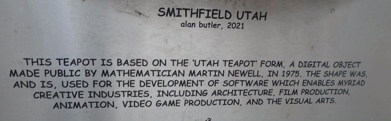 Smithfield Utah Marker (English) image. Click for full size.
