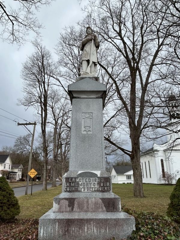 Civil War Soldier Monument image. Click for full size.