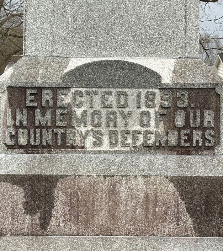 Civil War Soldier Monument image. Click for full size.