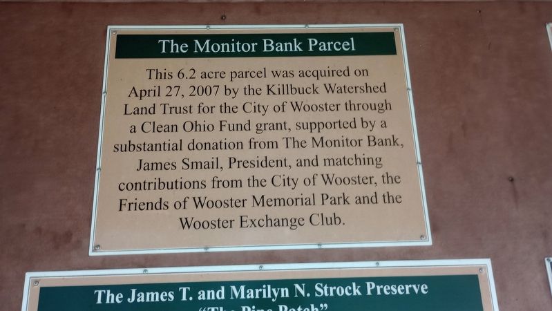 The Monitor Bank Parcel Marker image. Click for full size.
