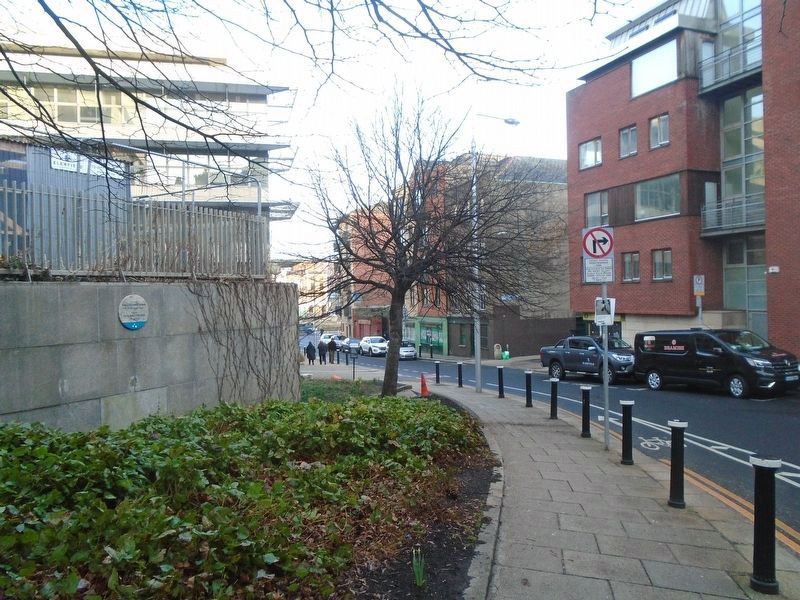 Site of St Olave's Church / L�thair Eaglais Amhlaoibh Marker image. Click for full size.