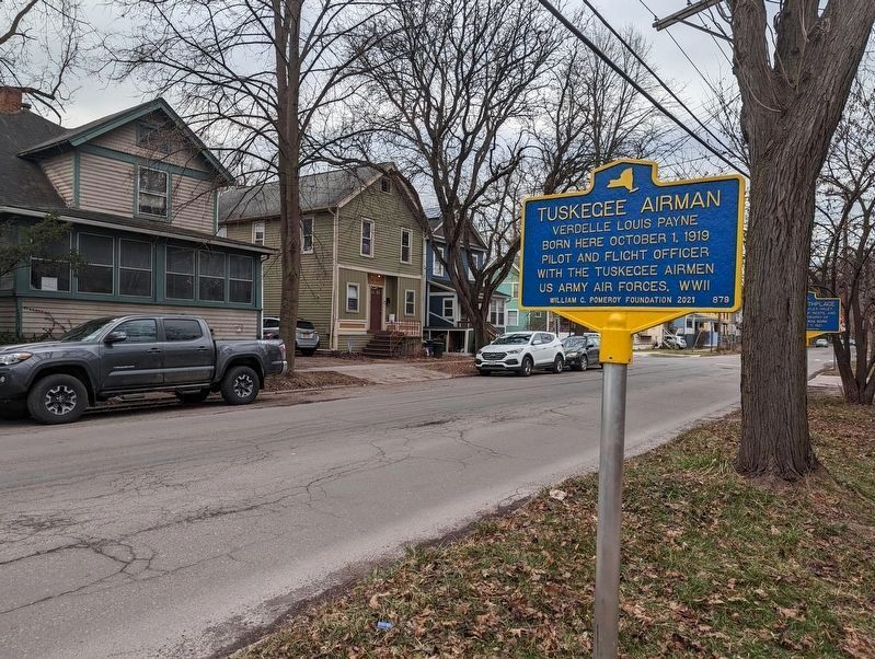 Tuskegee Airman Area photo in Ithaca NY image. Click for full size.