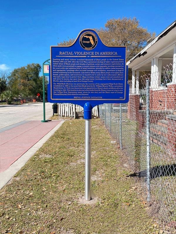 Racial Violence in America Marker image. Click for full size.