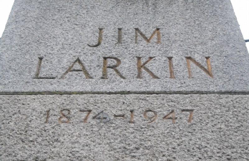 Jim Larkin Monument Detail image. Click for full size.