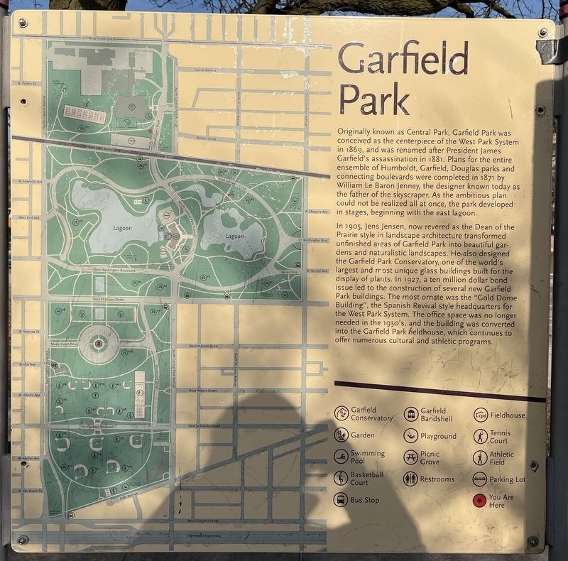 Garfield Park Marker image. Click for full size.