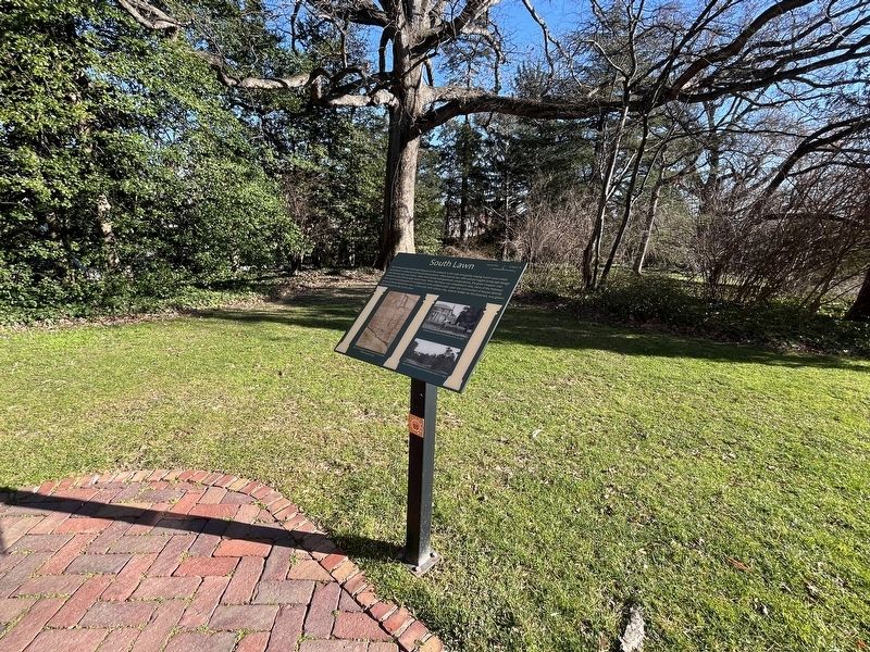 South Lawn Marker image. Click for full size.