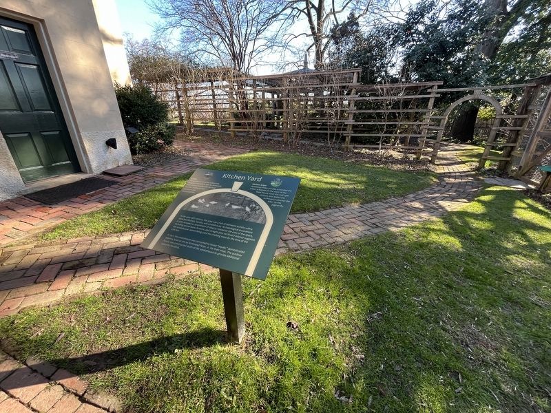 Kitchen Yard Marker. Click for full size. Kitchen Yard Marker image. Click for full size.