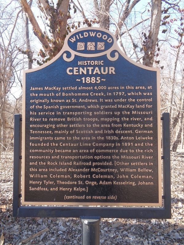 Historic Centaur Marker image. Click for full size.