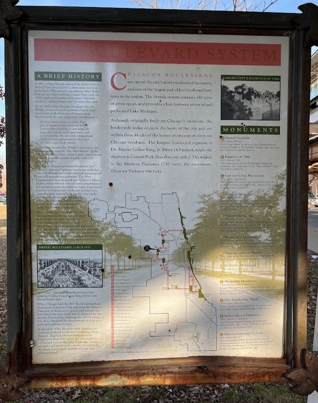 The Boulevard System Marker image. Click for full size.