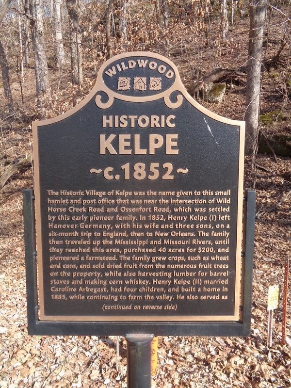 Historic Kelpe Marker image. Click for full size.