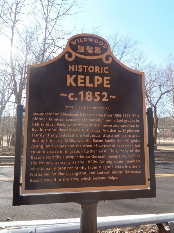 Historic Kelpe Marker image. Click for full size.