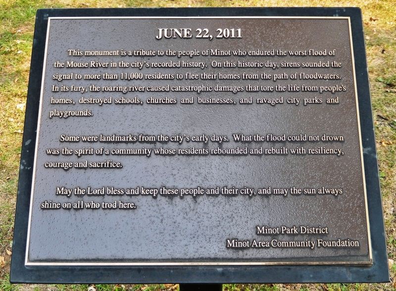 June 22, 2011 Marker. Click for full size. June 22, 2011 Marker image. Click for full size.