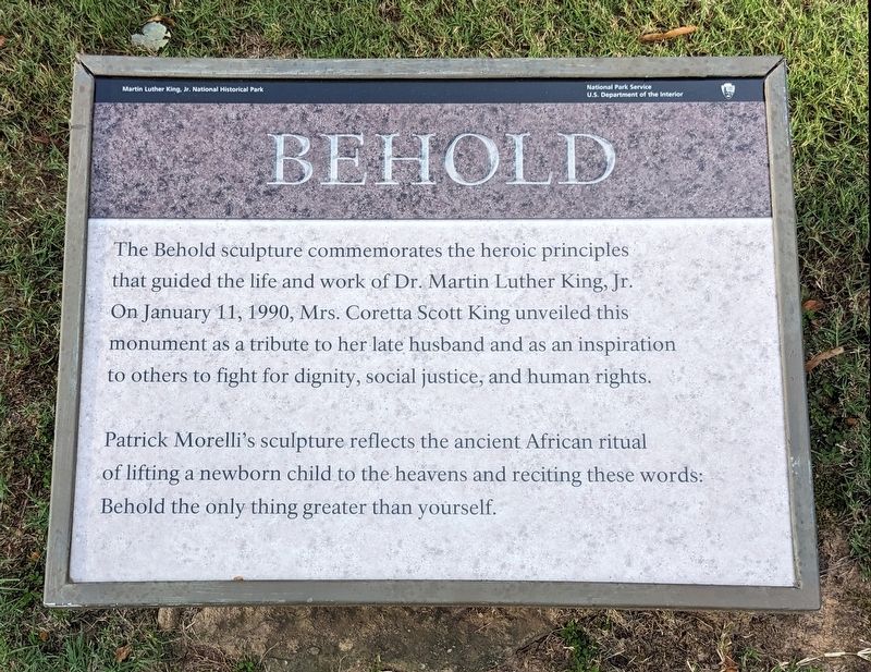 Behold Marker. Click for full size. Behold Marker image. Click for full size.