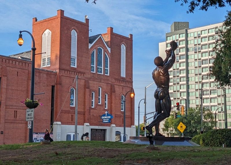 Behold Statue. Click for full size. Behold Statue image. Click for full size.