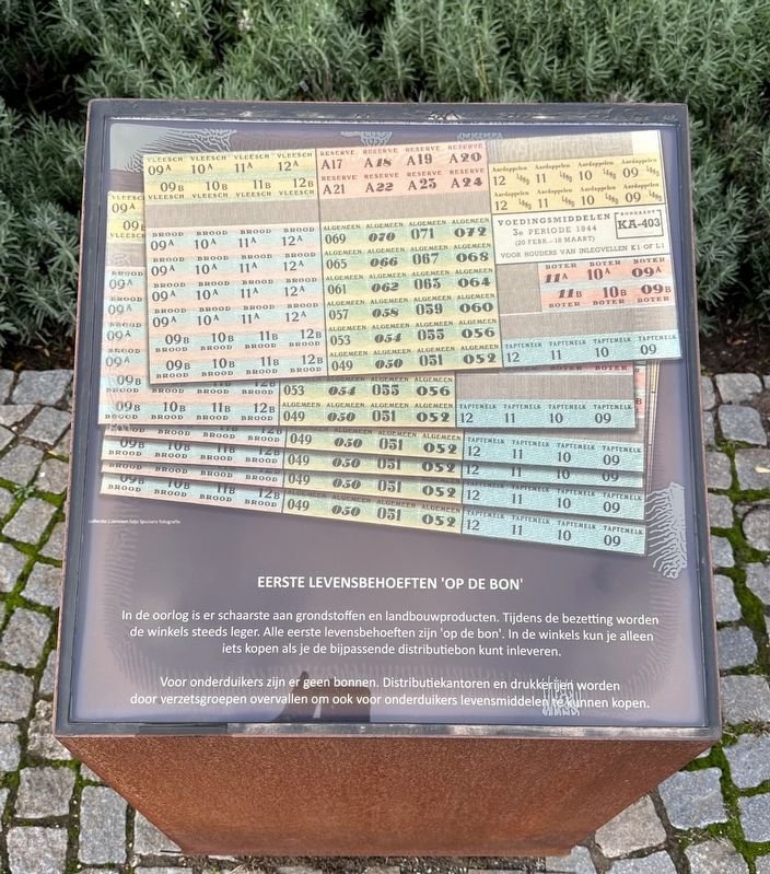 Eerste Levensbehoeften �Op de Bon� Marker image. Click for full size.