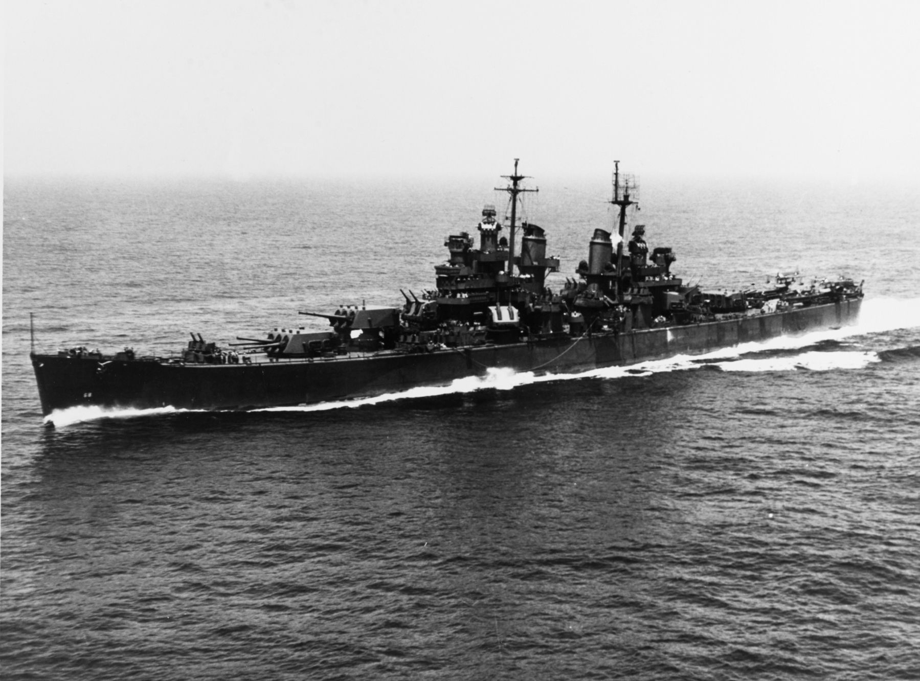 U.S.S. Baltimore (CA-68) image. Click for full size.