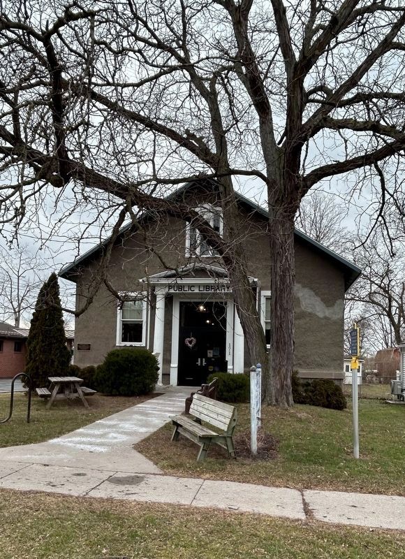 Springport Free Library. Click for full size. Springport Free Library image. Click for full size.