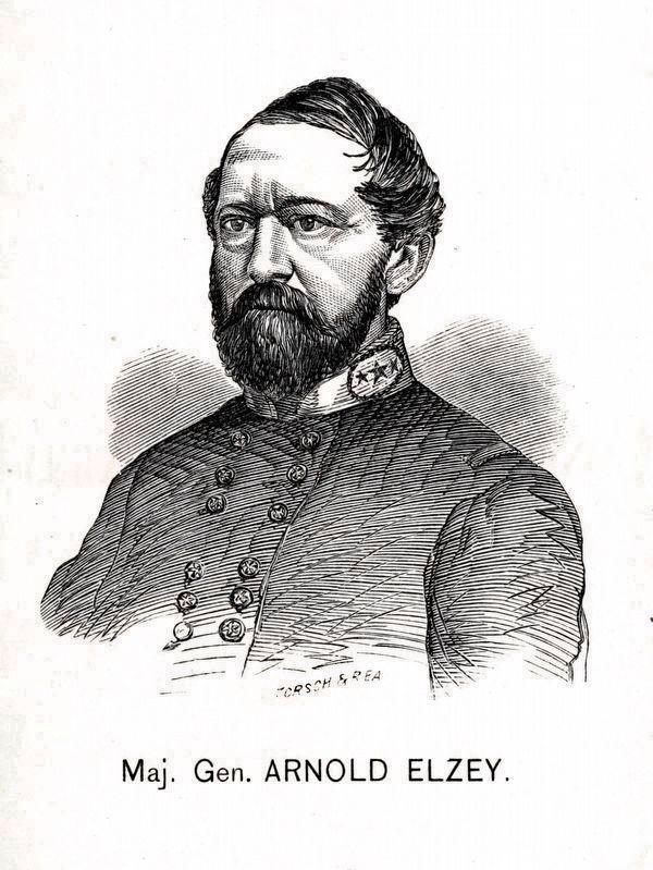 Maj. Gen. Arnold Elzey, C.S.A. image. Click for full size.